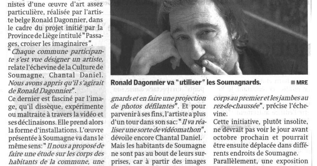 Aux Arts etc. Article Meuse